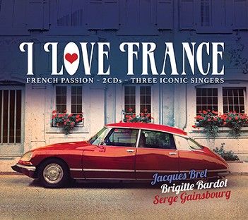 Various - I Love France (2CD) - CD